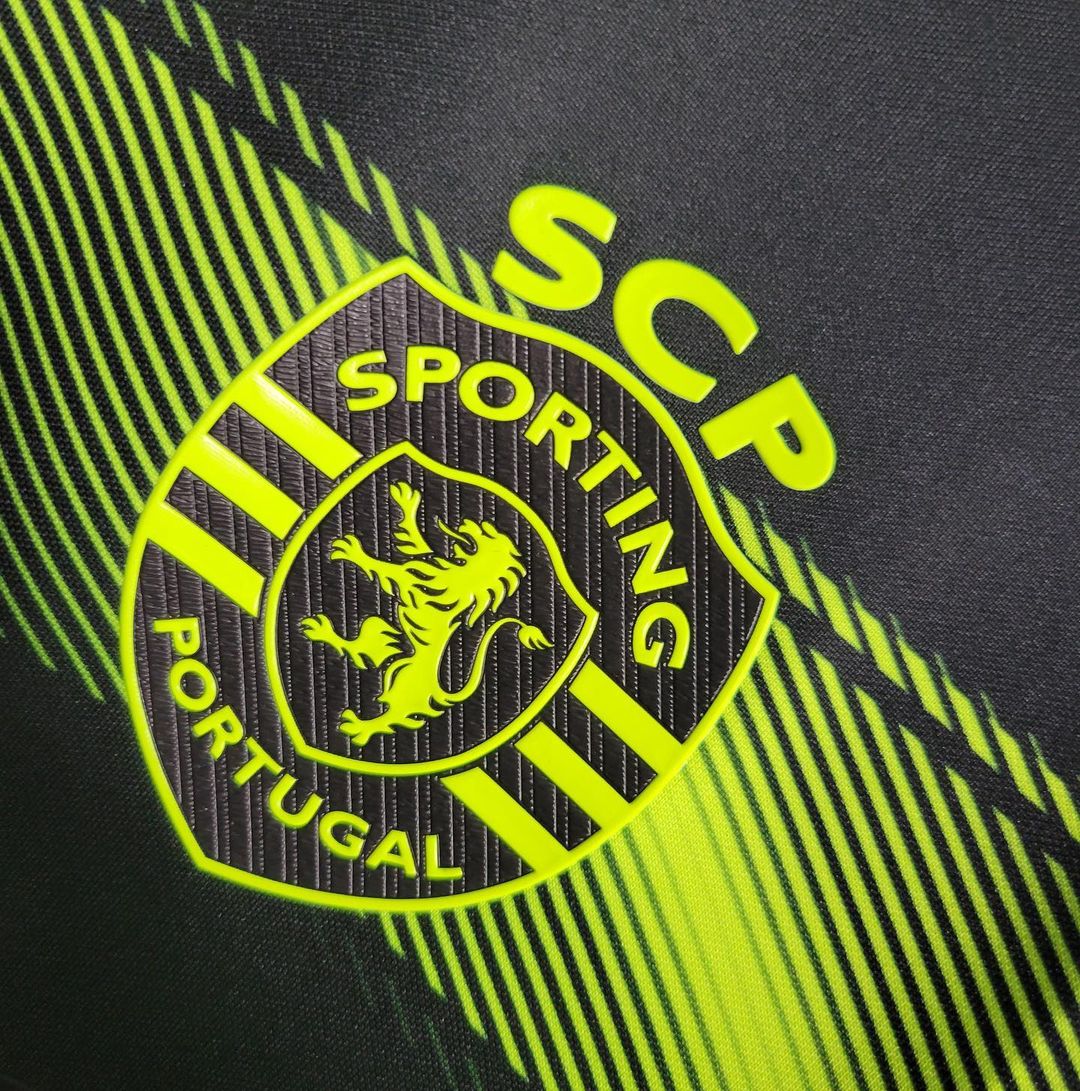 Maillot Sporting Special Edition Noir et vert Modèle Supporter