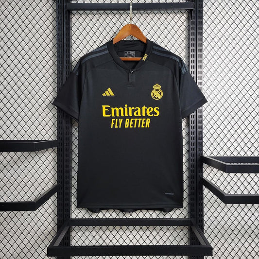 Maillot III Real Madrid Black Modèle Supporter 23/24