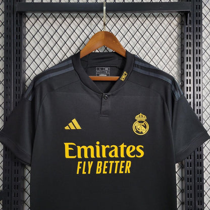 Maillot III Real Madrid Black Modèle Supporter 23/24