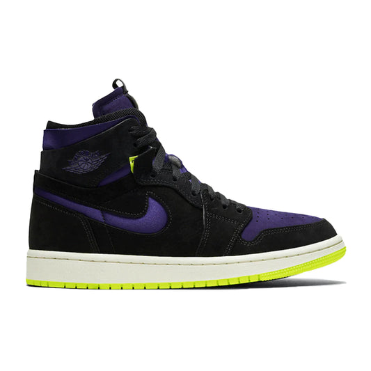 Nike Jordan 1 High Zoom Air 'Black Court Purple Lemon Venom'